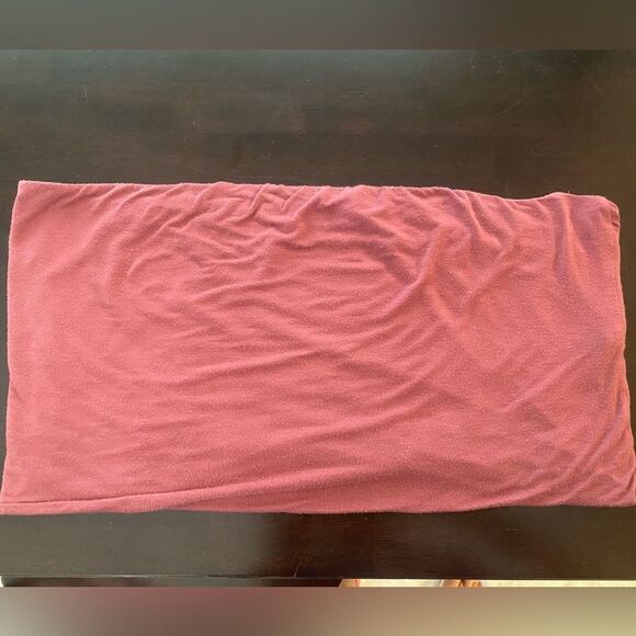 Fashion Nova Plus Size Dusty Rose Pink Bandeau Top 1X - Picture 8 of 11